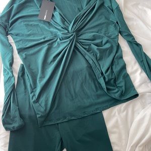 Fashion Nova Tie back set